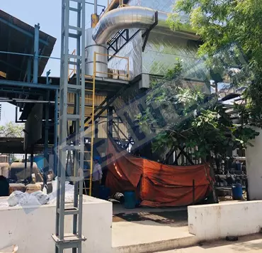 Bag filter for ball mill