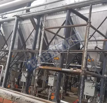 Bag filter for ball mill