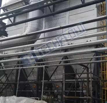 Bag filter for ball mill