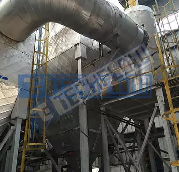 Bag filter for ball mill