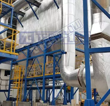 Bag filter for ball mill