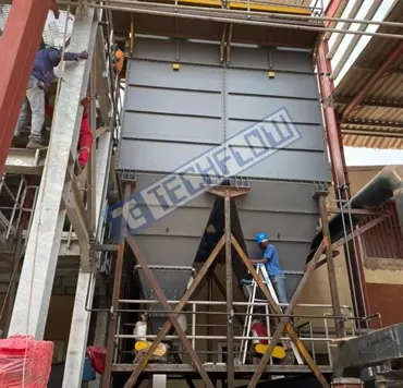 Bag filter for ball mill