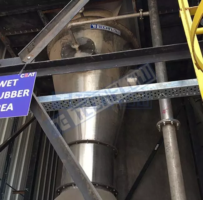 Bag filter for ball mill